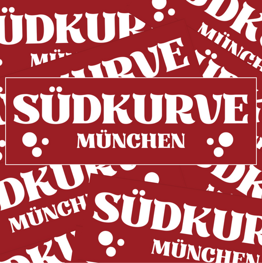 Aufkleber „Südkurve München“